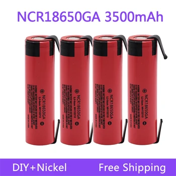 100% Оригинален 18650 Батерия NCR18650GA 3,7 3500 mah 18650 литиево-йонна Акумулаторна Батерия За Фенерче батерия САМ Никел