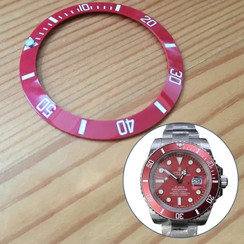 116610 червени керамични bezel за Rolex Подводничар SUB 40 мм оригинални автоматични часовници