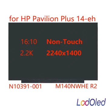 14,0'N10391-001 16:10 2,2 K LED LCD екран IPS Дисплей Панел Матрица за HP Pavilion Plus 14-eh Без допир 2240X1400 40 контакт 60 Hz