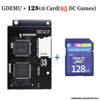BitFunx DC V5.15b Такса за Моделиране на оптичното устройство GDEMU за SEGA Dreamcast с Установените игри на SD/TF Карти Ретро видео игра
