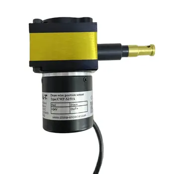 CWP-S250A аналогов линеен потенциометър 4-20 мА, 250 мм, малък сензор за движение с вытягивающей тел
