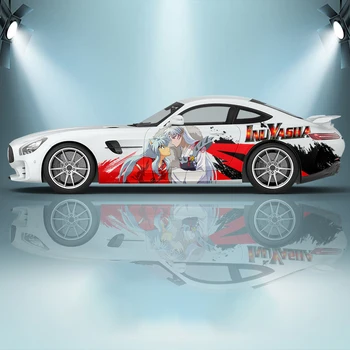 inuyasha sesshoumaru аниме автомобили на стикера на вратата на модифицирани състезателни коли опаковка стикер аксесоари живопис болка автомобили стикер