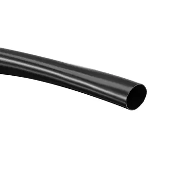 Keszoox Черна тръба от PVC за окабеляването, 3/16-инчов (4,5 мм) втулка ID 10 фута, за защита на кабели в метална обвивка