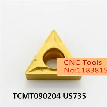 TCMT090204 US735 100% оригинални видий плоча за струг притежателя на струг инструмент расточная планк с ЦПУ от неръждаема стомана