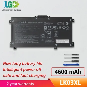UGB Нова батерия LK03XL за HP Envy 15 17M x360 15-bp 15-cn TPN-W127 W128 W129 W132 HSTNN-LB7U HSTNN-UB7I HSTNN-IB8M LB8J