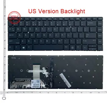 Американската/BG английска клавиатура за лаптоп HP Elitebook 1040 G4 x360 1040 G5 с подсветка