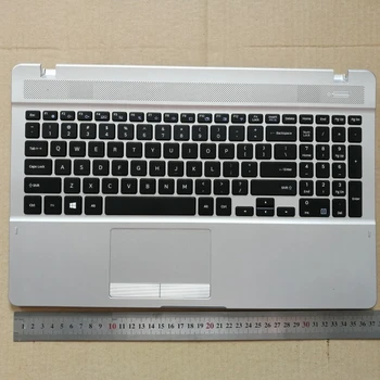 Американската/корейска клавиатура на нова клавиатура за лаптопа с тачпадом акцент за ръце Samsung 370E5J 370B5J 371E5J BA98-00316A Английски
