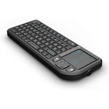 Безжична английска клавиатура Rii Mini със сензорен панел за Android TV Box/мини-компютър/ преносим КОМПЮТЪР Mac, лаптоп, Windows и ipad