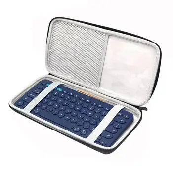 Висококачествена ударопрочная твърда преносим чанта за съхранение, носене, безжична клавиатура EVA за Apple 1 2|Logitech K380
