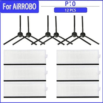 За Взаимозаменяеми Резервни Части за Прахосмукачки AiRROBO P10 Странична Четка Аксесоари За предварителен филтър HEPA