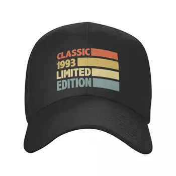Изработени по поръчка в 1993 г., лимитирана серия бейзболни шапки, спортни дамски мъжки регулируема шапка на шофьор на камион, пролет