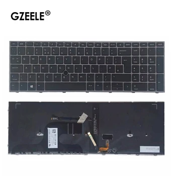 Клавиатура LA/US-английски език за HP ZBOOK fury 15 G7 17 G7 G8 с подсветка