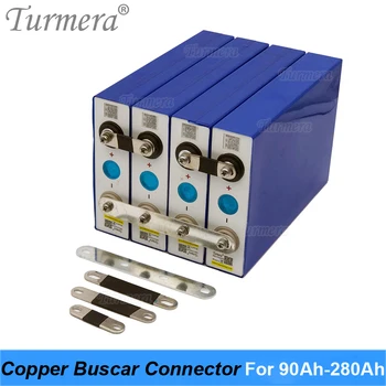 Конектор за медни гуми Turmera за батерията, Lifepo4 3.2 В 90Ah 280Ah В събирането на Слънчева система 12 v или източник на непрекъсваемо захранване