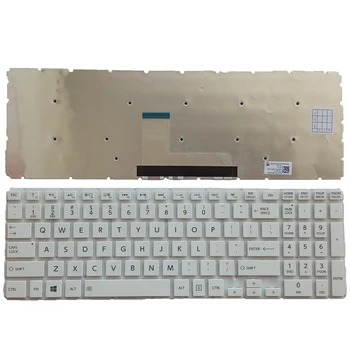 Лаптоп Toshiba Satellite L50-B L50D-B L50T-B L50t-C L55-C на Клавиатурата, Бяла САЩ