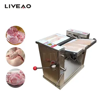 Машина за премахване на кора от неръждаема стомана, машина за обработка на свинско месо
