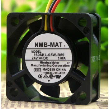 Нов вентилатор за охлаждане на процесора За NMB 1606KL-05W-B59 За NMB-MAT 24V 0.08 A 3-жилен С откриване на сигнала 40*40*15 мм