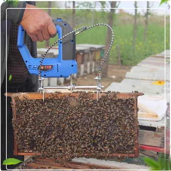 Портативна машина за разклащане на пчелите, платена машина за разклащане рамки кошер-гнезда, инструменти за пчеларството-шейкър