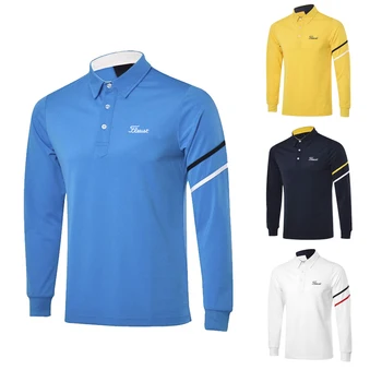 Пролет Лято есен Нов спортен костюм за голф, hoody за голф, тениски с дълъг ръкав, ветрозащитная