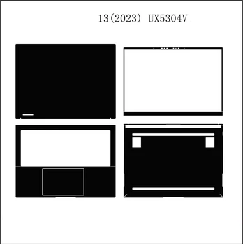 Специална vinyl стикер за лаптоп от въглеродни влакна, стикери за кожата, защитно покритие за 2023 Asus Zenbook 13 UX5304V 13,3