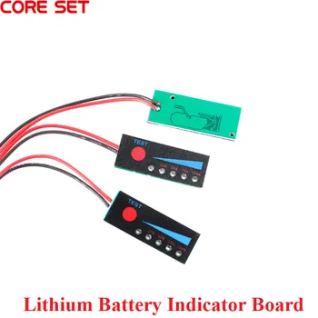 Такса индикатор капацитет литиева батерия 1S 2S 3S 4S 6S 5S 7S 4,2 V-29,4 V Li-po Литиево-йонна батерия Индикатор за захранване на Зарядно устройство Led Тестер