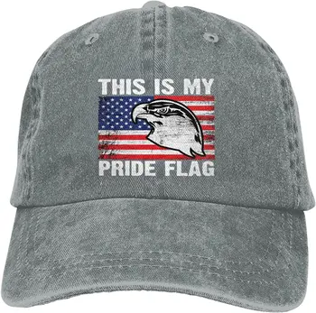 Това е моята гордост, бейзболна шапка с флага на САЩ, патриотическая шапка на 4 юли, регулируема каишка за възрастни, шапка за възрастни, един размер