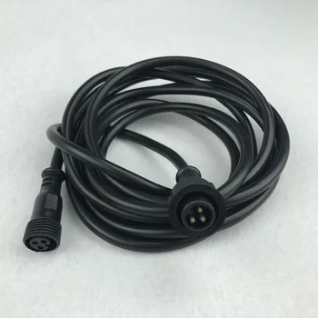 ЧЕРЕН 3-жилен водоустойчив удължителен кабел с дължина от 3 м (10 фута), в единия край с конектор, на другия край на с жак, диаметър на съединителя: 13,5 мм