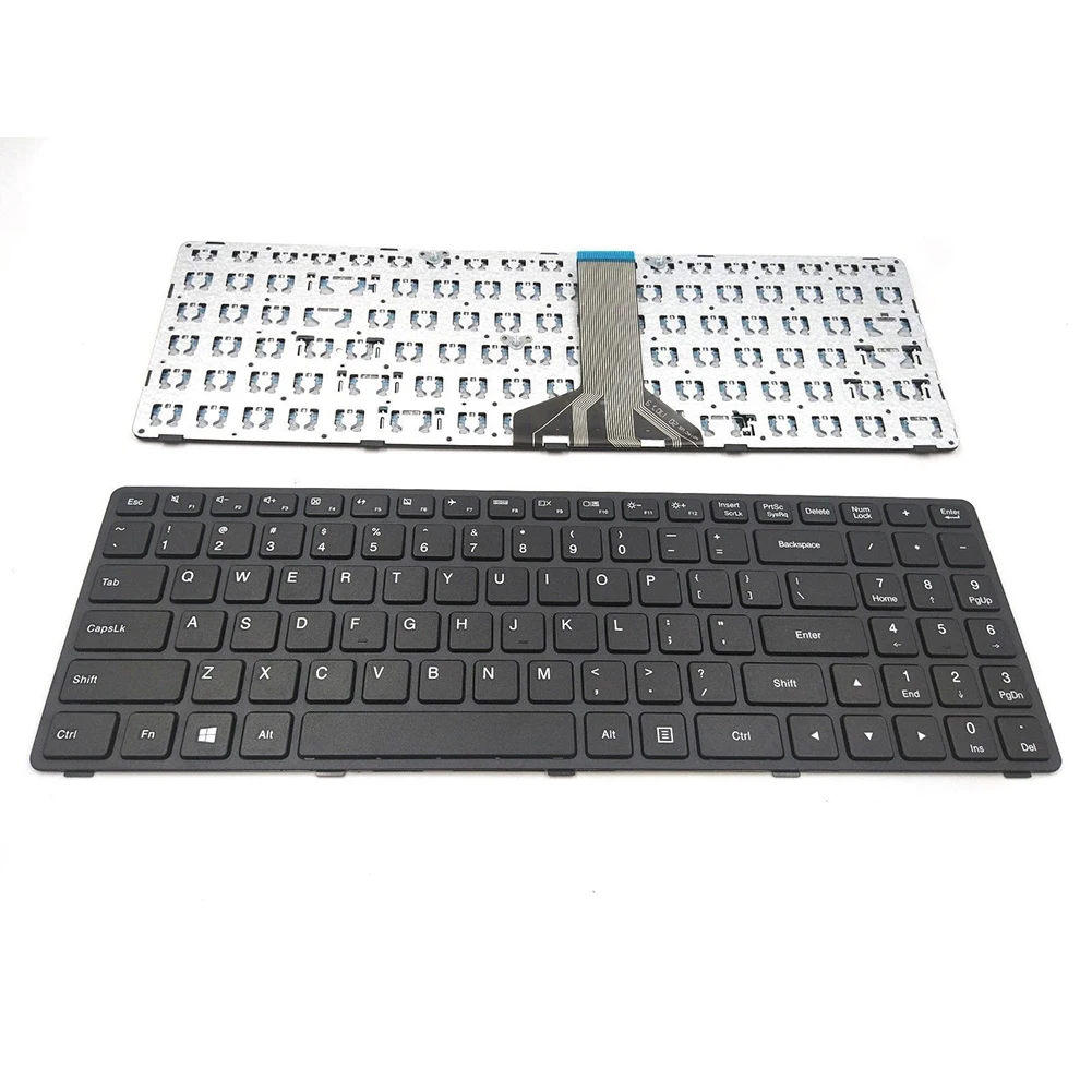 Резервни части за лаптоп, американска клавиатура за Lenovo Ideapad 100-15IBD без подсветка . ' - ' . 1