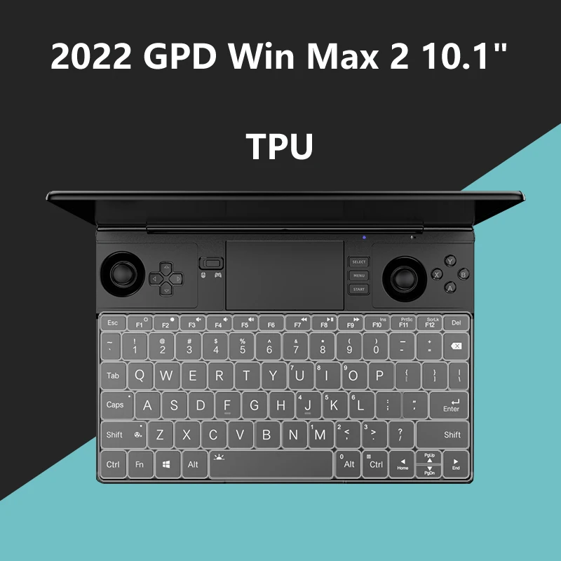 Антибликовый Екран с Драскотини + Ультратонкая Прозрачен Филм за клавиатура от TPU с висока Дефиниция за лаптоп 2022 GPD Win Max 2 10,1
