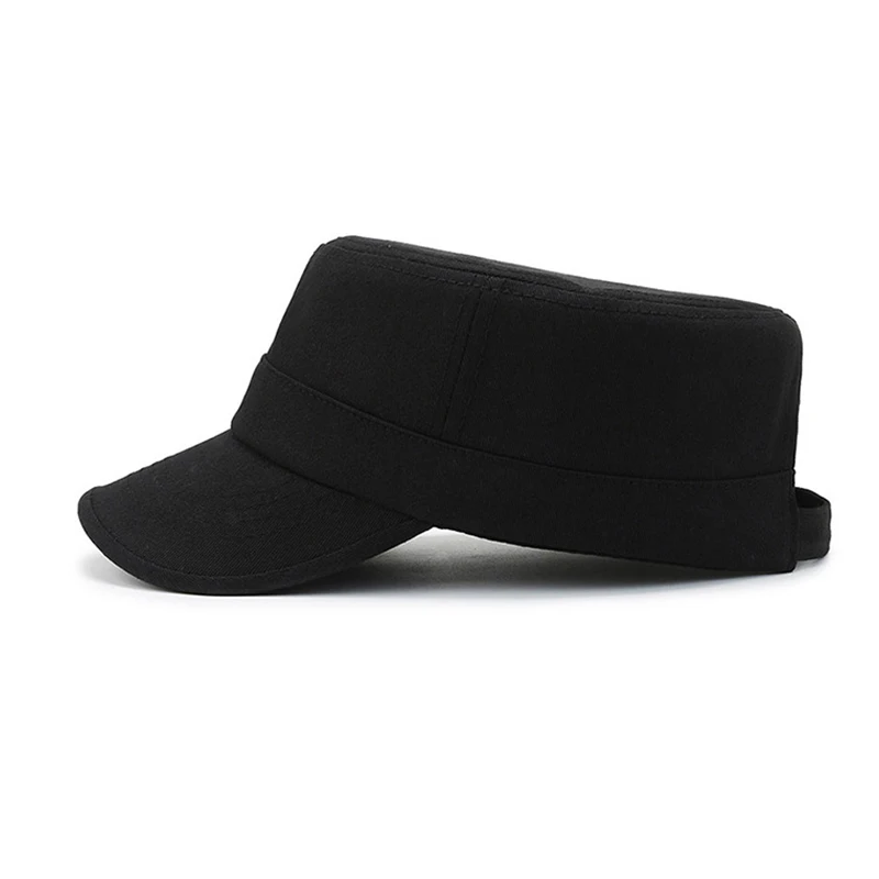 Класически армейските шапки с плосък покрив, военни шапки, прости шапки за мъже, регулируем дишаща солнцезащитная шапка, dr. шапки за тренировки на открито . ' - ' . 3