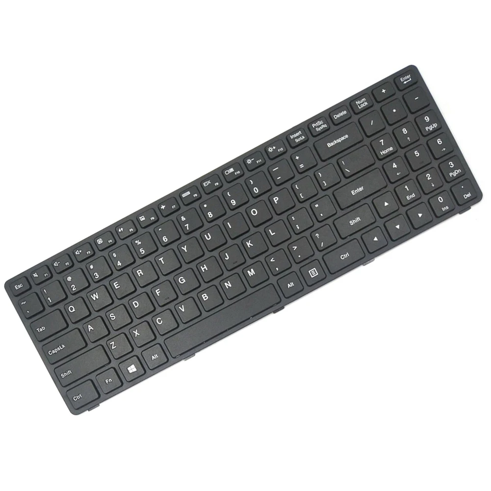 Резервни части за лаптоп, американска клавиатура за Lenovo Ideapad 100-15IBD без подсветка . ' - ' . 3
