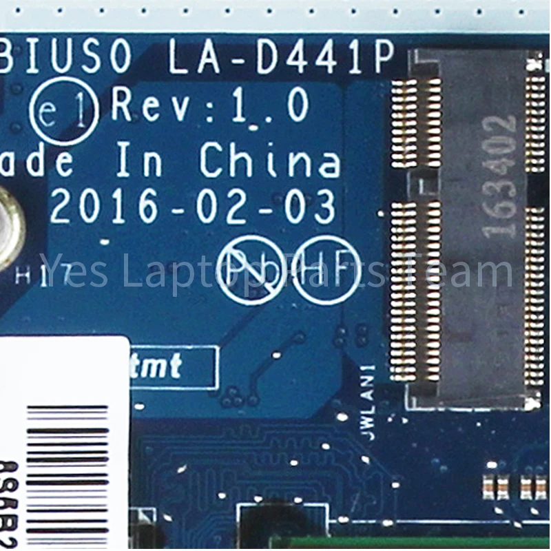 LA-D441P За Lenovo Ideapad 510S-13IKB дънна Платка на лаптоп 5B20M360025B20M3600611 5B20M3601111 I5-7200U GPU 2G дънна Платка на Лаптоп . ' - ' . 4