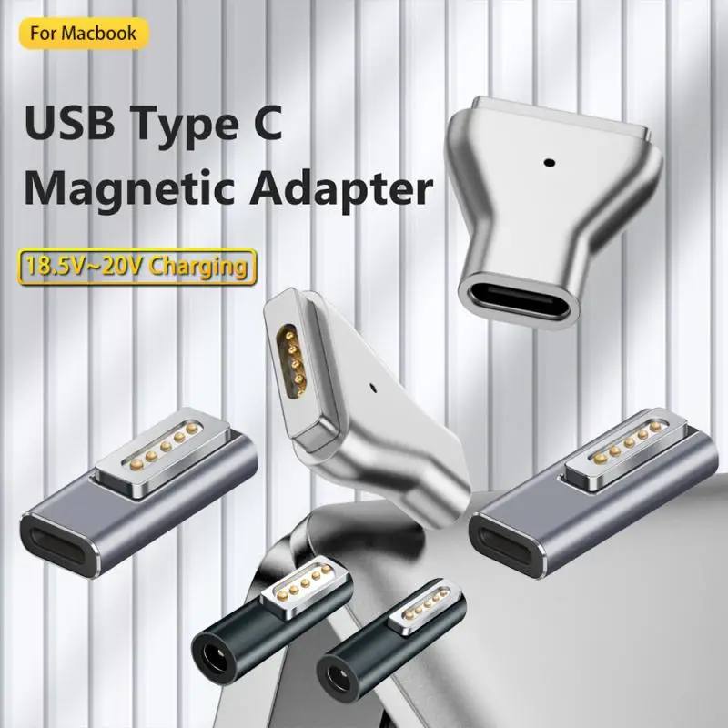 1 ~ 10ШТ Тип C Магнитен USB PD Адаптер Конектор За Type-C Женски на 2 USB C Женски Магнитни Съединители Конвертор за MacBook . ' - ' . 5