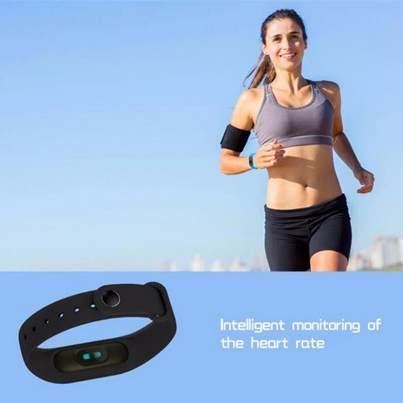 Smartband 0,42 Инчов OLED Bluetooth Монитор на Сърдечната честота Показване на времето Спортни Часовници . ' - ' . 5