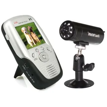 2.4-инчов IPS екран Безжична домофонна Видео на бебето следи IR за нощно виждане гледане на деца камера за сигурност 2,4 Ghz гледане на деца