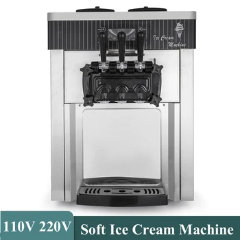 Електрическа Машина за производство на сладолед с мека Подаване на Търговски Производители на Сладолед, Кисело мляко Пломбир Вендинг Машина