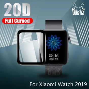 Защитно фолио с извит край 20D за Xiaomi Mi Watch 2019, аксесоари за мека защита на екрана (без стъкло)