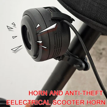 Нова зареждане чрез USB със силен звук, сигурността на велосипеди BMX на МТВ, анти-кражба аларма за скутери, велосипеди обаждане, електрически клаксон, с аларма, водоустойчив