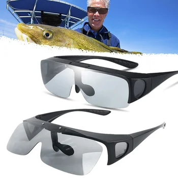 Нови слънчеви очила с панти капак, поляризирани очила с фотохромными лещи, мъжки и женски слънчеви очила, външни велосипедни очила за риболов, спортни слънчеви очила, очила