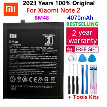Оригинална Батерия на телефона, за Mi Note2 Батерия Xiaomi Mi Note 2 BM48 Батерии Bateria 