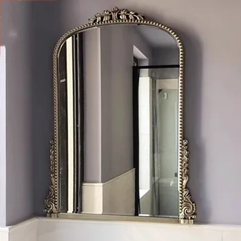 Поставка за по-големи декоративни огледала, эстетичные стенни огледала, ръчно изработени в скандинавски стил, Луксозно украшение за дома Шпигел Палки ZSJ014