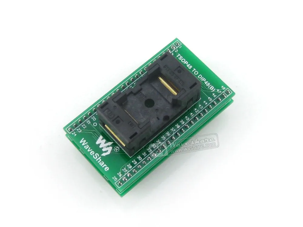 TSOP48-DIP48 (B) # OTS-48-0.5 Yamaichi IC, адаптер за програмиране тест контакти, стъпка 0,5 mm . ' - ' . 0