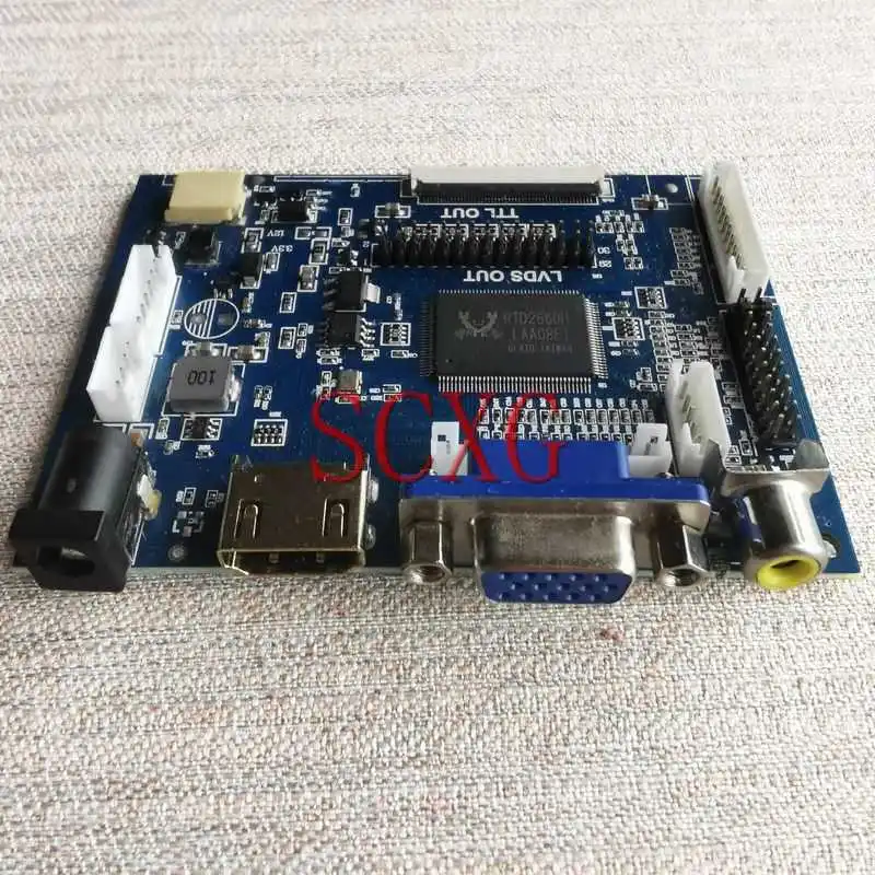 За B141XG05 B141XG08 контрольор карта на екрана на дисплея на лаптопа AV VGA HDMI-Съвместим САМ Kit 1CCFL 14,1