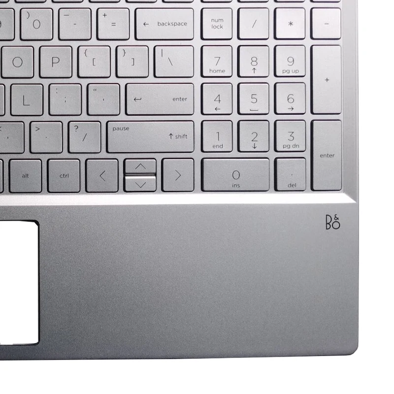 Новата клавиатура за лаптоп САЩ С Горната част на капака, за да Подложки за ръце за HP Pavilion 15-CW 15-CS TPN-Q208 TPN-Q210 Сребрист . ' - ' . 5